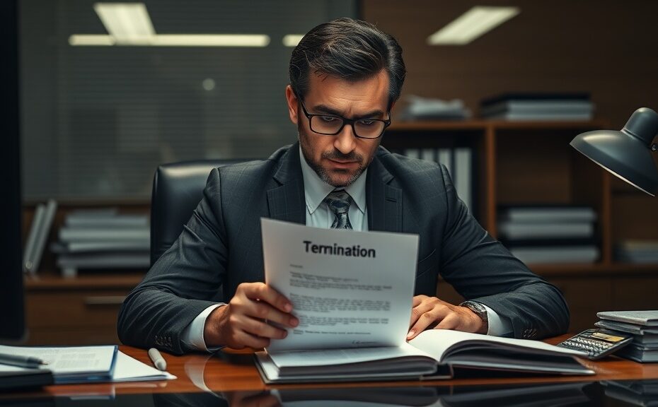 at-will employment termination letter