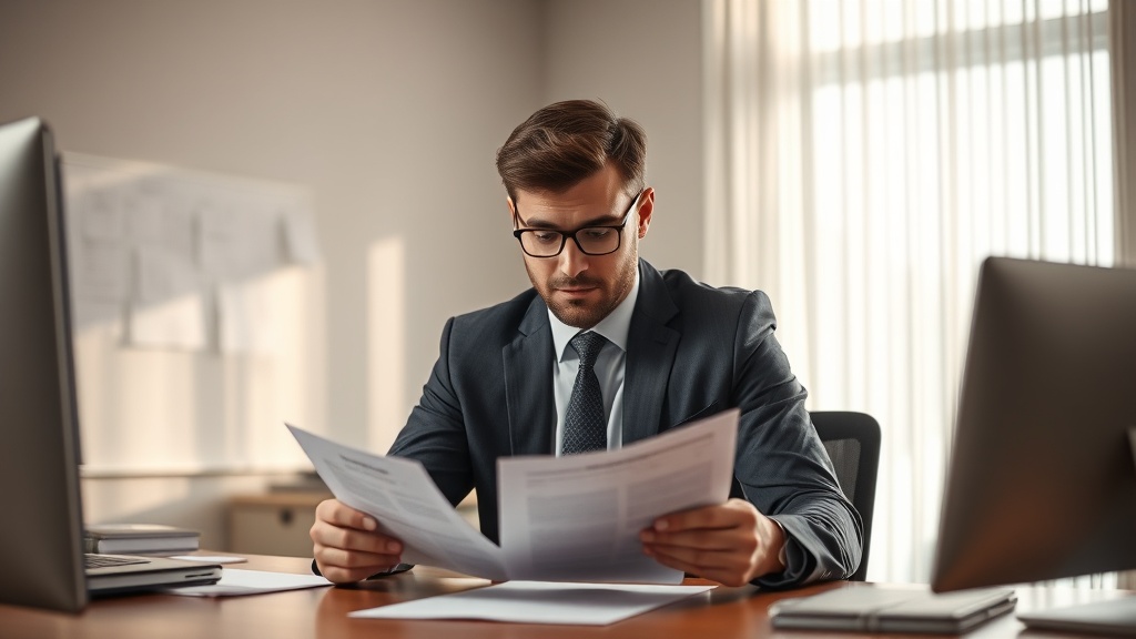 non-compete agreement document being reviewed